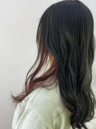 カラー 茅ヶ崎/ハイライト/ ハイトーン/関口実華のヘアスタイル