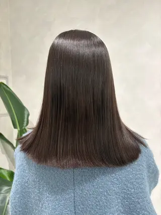 ミディアム 森住 優香のヘアスタイル