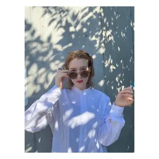 セミロング パーマ 菊池大一 溝の口パーマのヘアスタイル