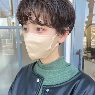 ショート パーマ ヤマモト マイのヘアスタイル