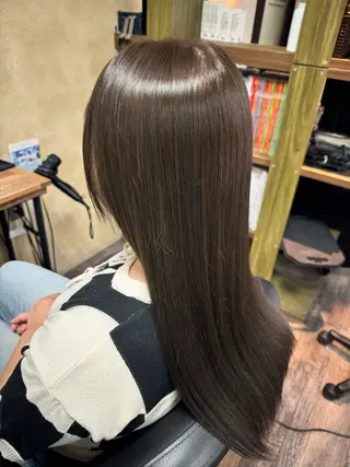 ロング カラー absolute所属・艶カラー🎀 YUUKAのヘアスタイル