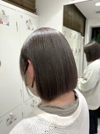 カラー 加藤芽実カラーリスト ／ミルクティーカラーのヘアスタイル