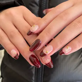 ネイル クルミ/ 💕ワンホンネイルのネイルデザイン