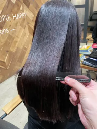 セミロング 伊藤 菜奈子のヘアスタイル