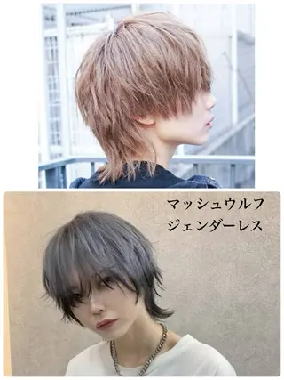 ミディアム ヘアアレンジ メンズ ヘアサロンbig所属・田元 寛哉のヘアスタイル