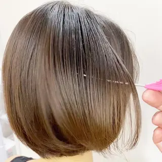 ミディアム 髪質改善 jewel box~私のトリートメント~東梅田店所属・💎髪質改善専門 jewel boxのヘアスタイル