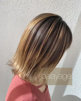 ミディアム カラー 後藤紗英/髪質改善 /オリーブベージュのヘアスタイル