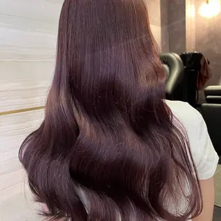 ロング カラー 💘Kurea💘 艶髪/韓国/暗髪のヘアスタイル