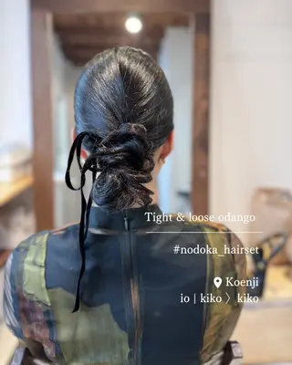 ロング ヘアアレンジ お呼ばれセット🕊️ 高円寺/太田和のヘアスタイル