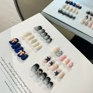ネイル sio.nail&eyebrow salon shimokitazawa2号店所属・nailist mana𖤐´-のネイルデザイン