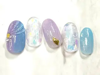 ネイル ネイルPetit Ribbonのネイルデザイン