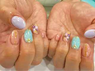 ネイル nuk.所属・坂本 萌のネイルデザイン