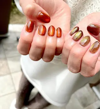 ネイル 甲府市徳行 🧸prunelleのネイルデザイン