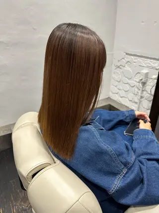 セミロング ARCOIRIS by　doll hair所属・稲本麻衣 【韓国ヘア】のヘアスタイル