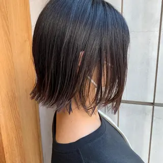 ショート 艶髪color💎髪 質改善ストレート大吉のヘアスタイル