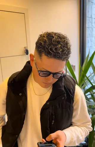 カラー パーマ メンズ 一宮/稲沢/あま市 /小林好裕のヘアスタイル