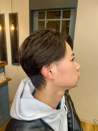メンズ 尾長谷 拓海のヘアスタイル