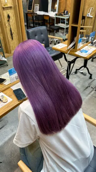 カラー ⛅️透明感/艶カラー 🍒ももかのヘアスタイル
