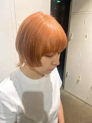 ショート 顔まわりカット/ 艶感カラー/sikiのヘアスタイル