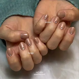 ネイル sparkling mint【スパークリングミント】所属・natsuki 🎀💎モデル様募集のネイルデザイン