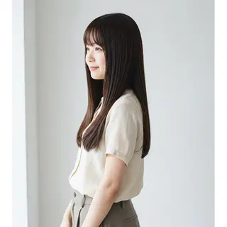 セミロング ✂︎ ｼﾝﾀｸ ✂︎のヘアスタイル