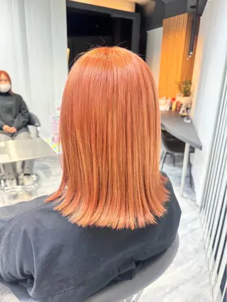 カラー 縮毛矯正✖️艶カラー 🩶akane🩶のヘアスタイル