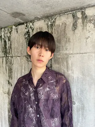 メンズ ボブ/レイヤー /河内温太のヘアスタイル