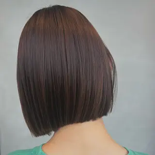 ショート パーマ nagi所属・透明感／髪質改善 ／ りかのヘアスタイル