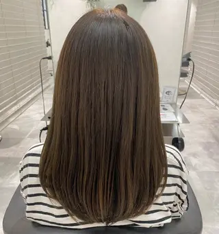 ロング 透明感カラー/当日予 約OK🤍〔杉野葵〕のヘアスタイル