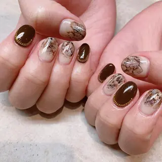 ネイル among アマン所属・lecoa_ kana／amongのネイルデザイン