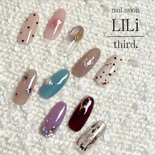 ネイル nail salon LILi third.所属・Saya ᵕ̈*のネイルデザイン