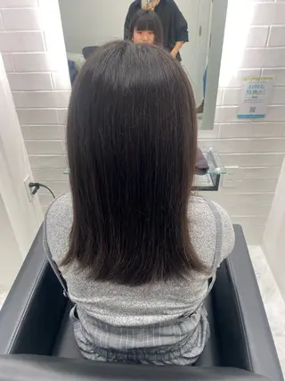 セミロング 髪質改善サロン🫧 セキチサトのヘアスタイル