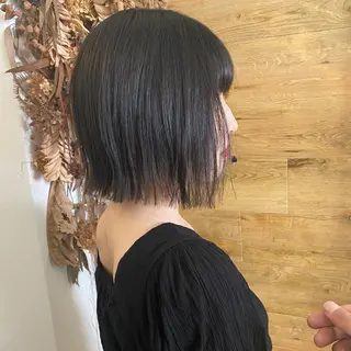 ショート RURI韓国ボブ 🇰🇷タッセルボブのヘアスタイル