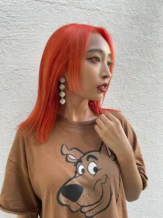 ミディアム 清家 浩貴のヘアスタイル