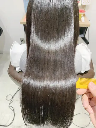 ロング MAX BEAUTY GINZA所属・髪質改善🌸美髪矯正 /癖毛🌸山田 隆介のヘアスタイル