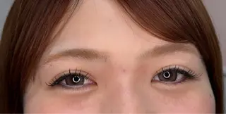 マツエク・マツパ HAIR＆MAKE EARTH 長崎大村店所属・福田 楓華のマツエク・マツパデザイン