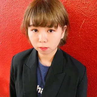 ショート カラー CODE.LINE所属・中川 竜誠のヘアスタイル