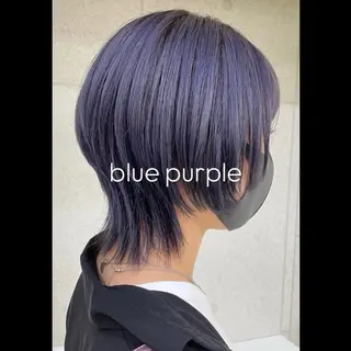 ミディアム カラー タジリ アヤセのヘアスタイル