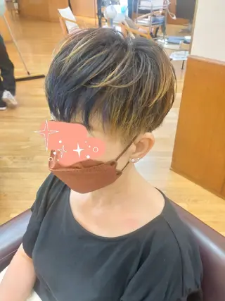 ショート 仮屋 敬介のヘアスタイル