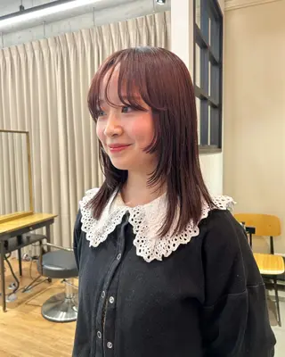 ミディアム カラー OLSEN D.B.A BALLOON HAIR所属・表参道OLSEN✂︎ nanamiのヘアスタイル