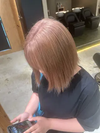 ミディアム 🏅EIGHT難波/ 【店長】タモツのヘアスタイル