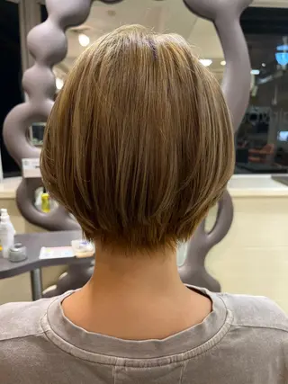 ショート ボブ/透明感カラー /大宮/たぐち🥣のヘアスタイル