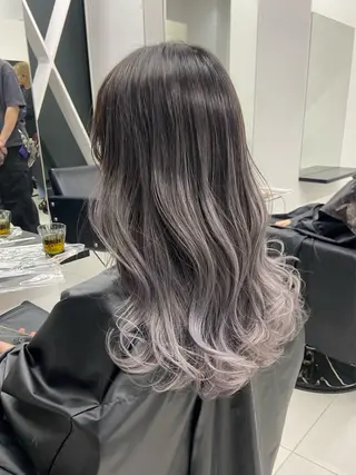 ロング 韓国レイヤー/ヘア カラー🎀ayamiのヘアスタイル