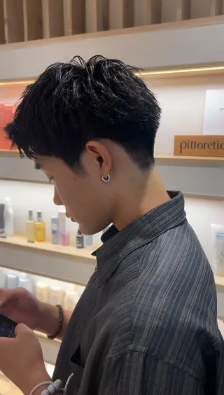 メンズ 中島 主貴のヘアスタイル