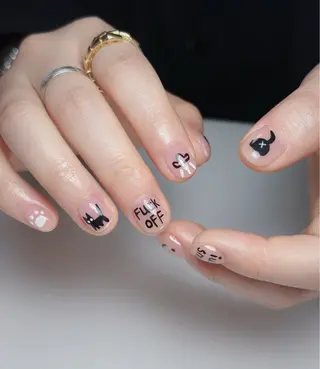 ネイル 👍thumbs up nail👍のネイルデザイン