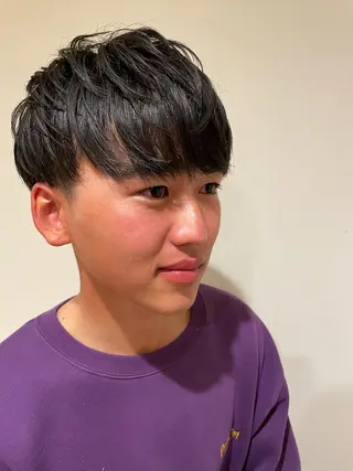 ショート カラー メンズ 山本 尚輝のヘアスタイル