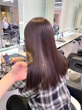 カラー ガーリー/暖色カラー 🎀MEARI🩰のヘアスタイル