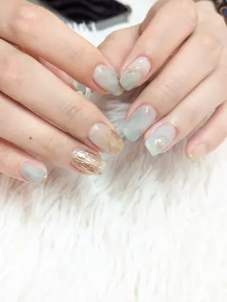 ネイル 會田 瑠衣のネイルデザイン