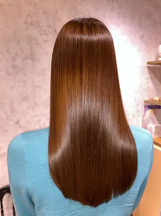 ロング かめい りなのヘアスタイル