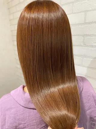 ロング 透明感カラー💎 AYAのヘアスタイル